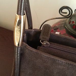 WEEKEND SALE! Vintage Suede Gucci shoulder bag